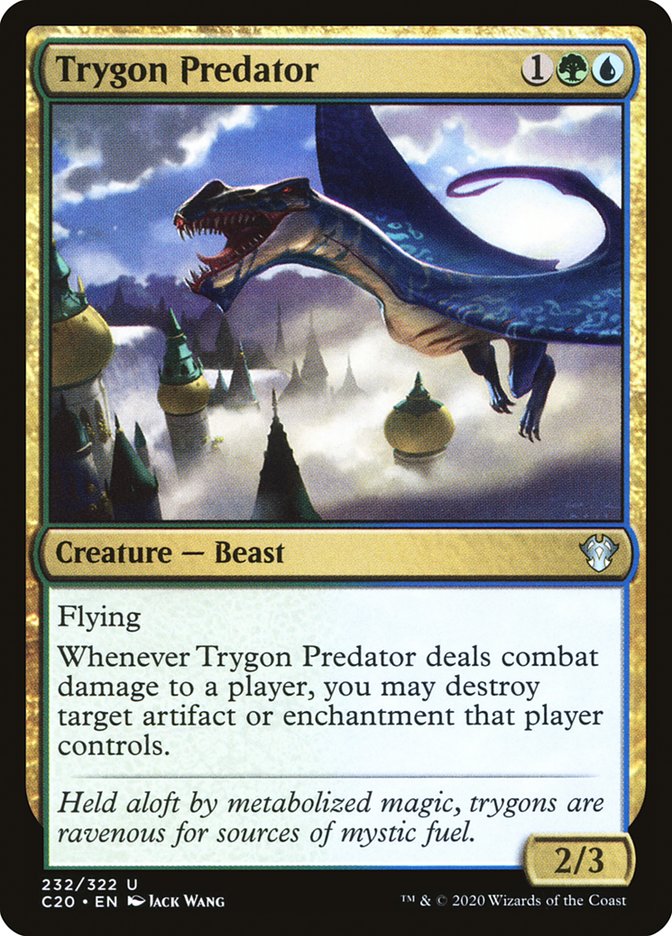 Trygon Predator [Commander 2020] | Game Grid - Logan