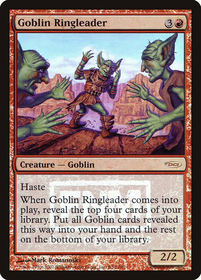 Goblin Ringleader [Friday Night Magic 2007] | Game Grid - Logan