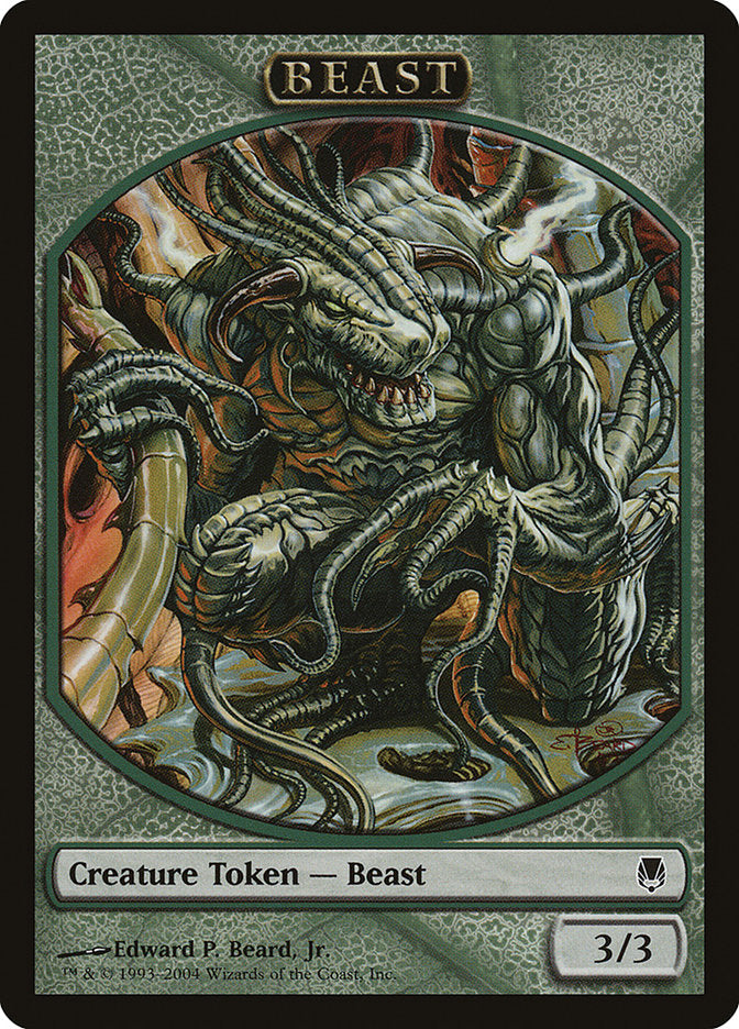 Beast Token [Magic Player Rewards 2004] | Game Grid - Logan