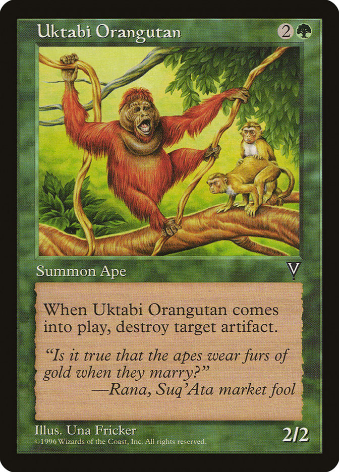 Uktabi Orangutan [Visions] | Game Grid - Logan