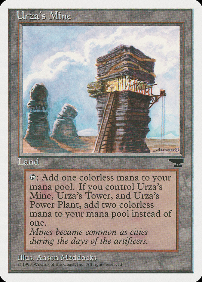 Urza's Mine (Sky Background) [Chronicles] | Game Grid - Logan