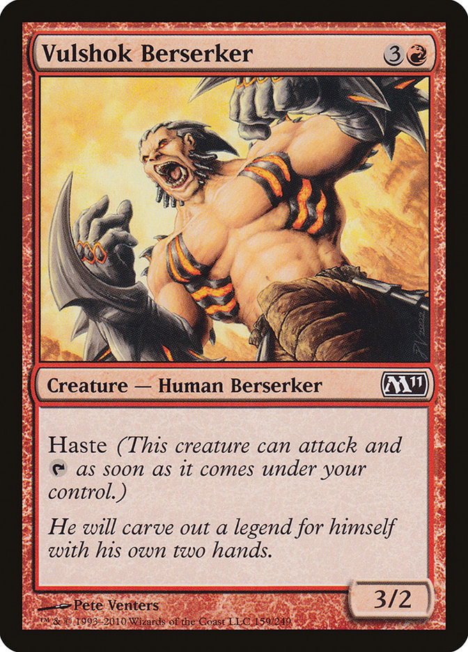 Vulshok Berserker [Magic 2011] | Game Grid - Logan