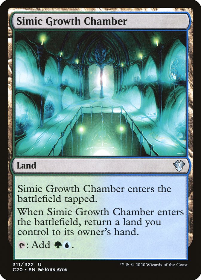 Simic Growth Chamber [Commander 2020] | Game Grid - Logan