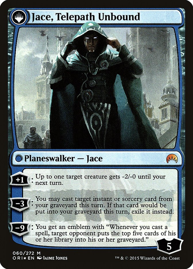 Jace, Vryn's Prodigy // Jace, Telepath Unbound [Magic Origins Prerelease Promos] | Game Grid - Logan