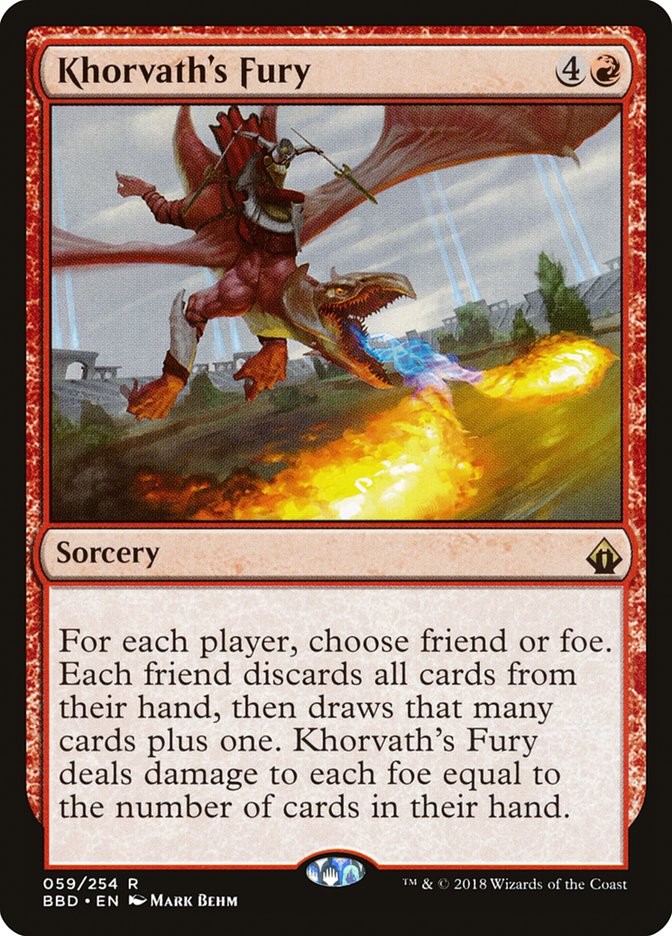 Khorvath's Fury [Battlebond] | Game Grid - Logan