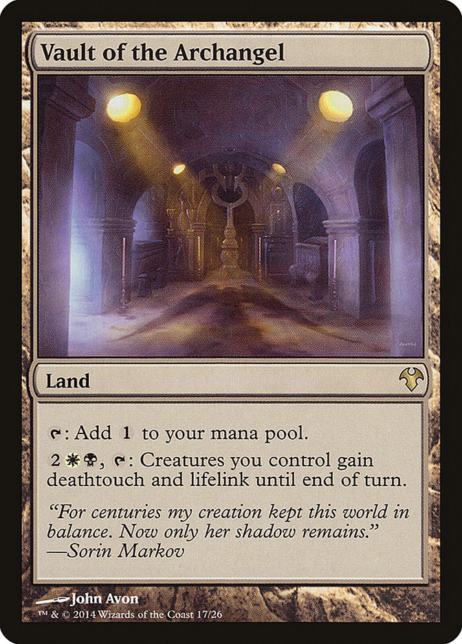 Vault of the Archangel [Modern Event Deck 2014] | Game Grid - Logan