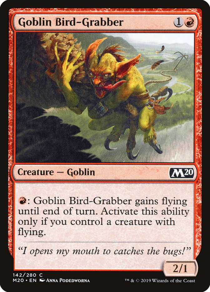 Goblin Bird-Grabber [Core Set 2020] | Game Grid - Logan