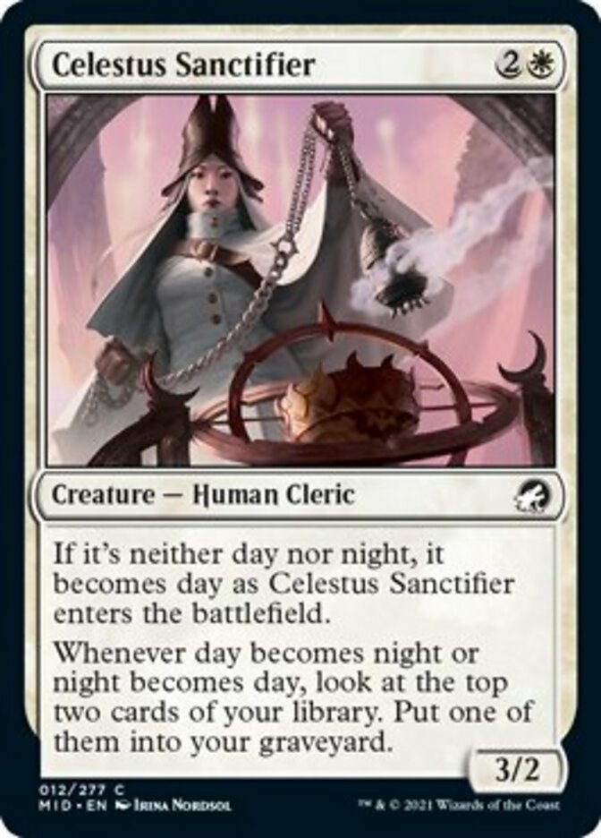 Celestus Sanctifier [Innistrad: Midnight Hunt] | Game Grid - Logan