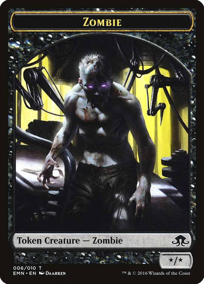 Zombie Token (006/010) [Eldritch Moon Tokens] | Game Grid - Logan