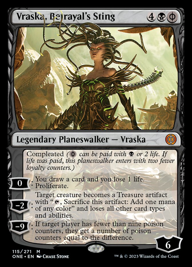 Vraska, Betrayal's Sting [Phyrexia: All Will Be One] | Game Grid - Logan