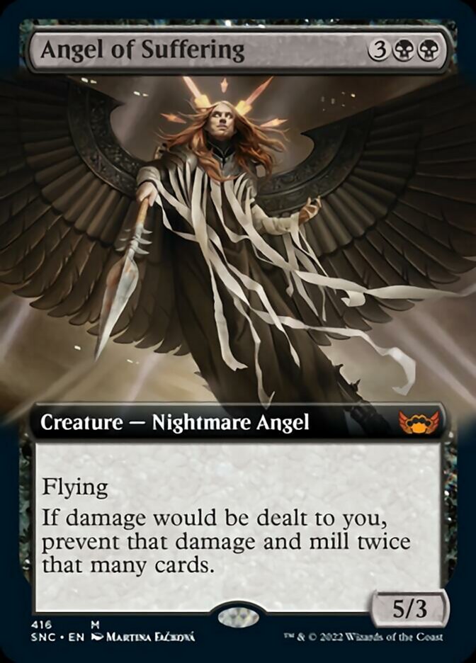Angel of Suffering (Extended Art) [Streets of New Capenna] | Game Grid - Logan