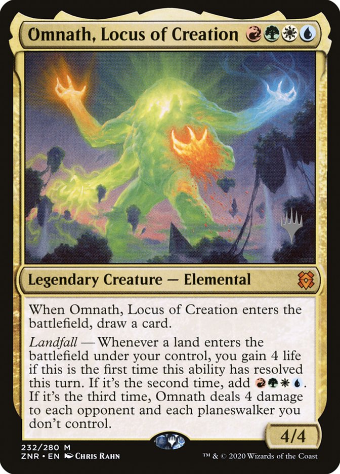 Omnath, Locus of Creation (Promo Pack) [Zendikar Rising Promos] | Game Grid - Logan