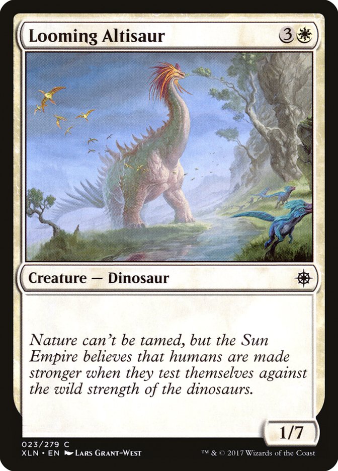Looming Altisaur [Ixalan] | Game Grid - Logan