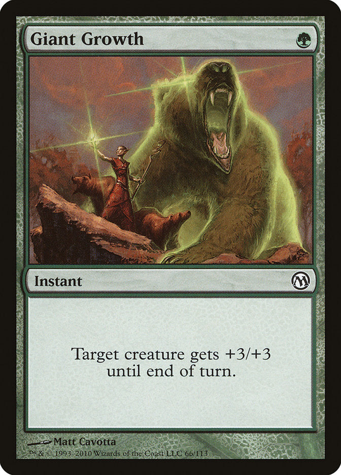 Giant Growth [Duels of the Planeswalkers] | Game Grid - Logan