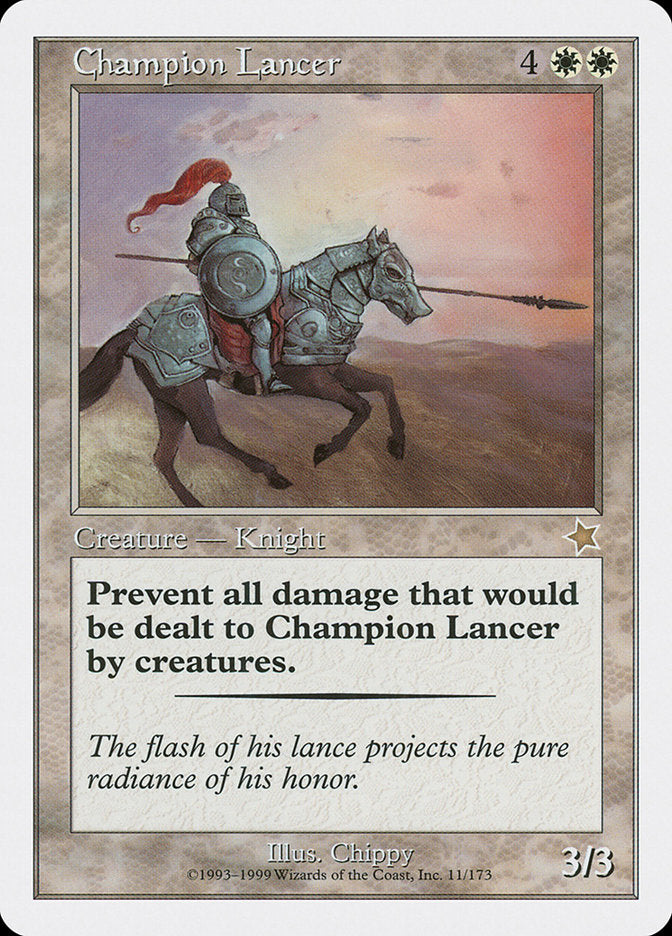 Champion Lancer [Starter 1999] | Game Grid - Logan