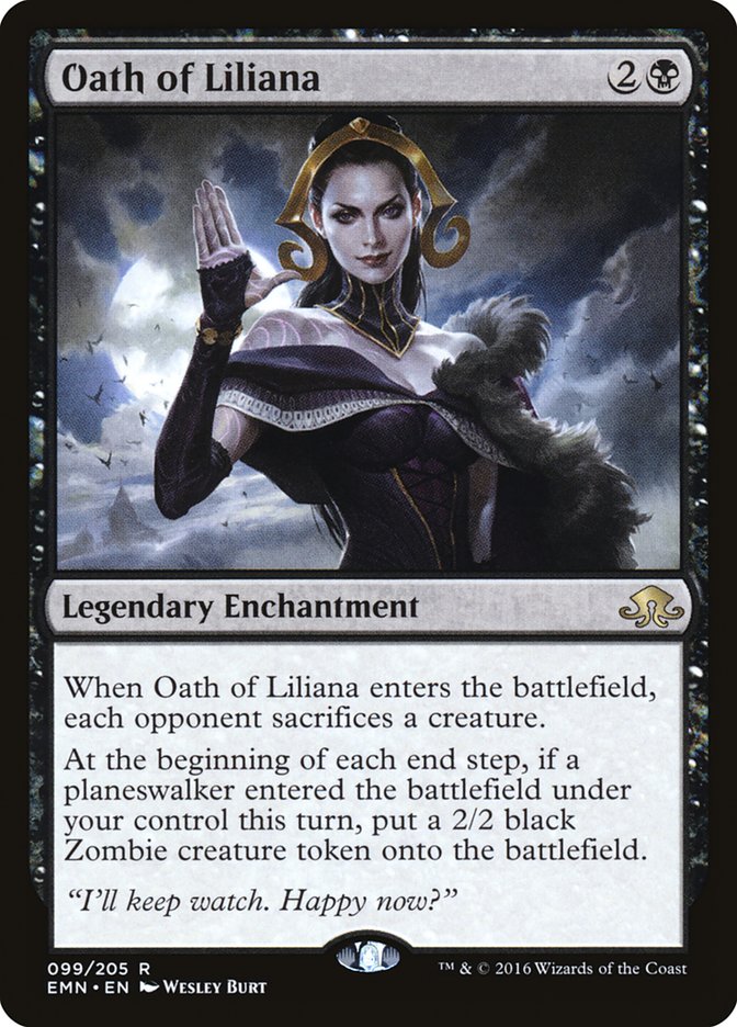 Oath of Liliana [Eldritch Moon] | Game Grid - Logan
