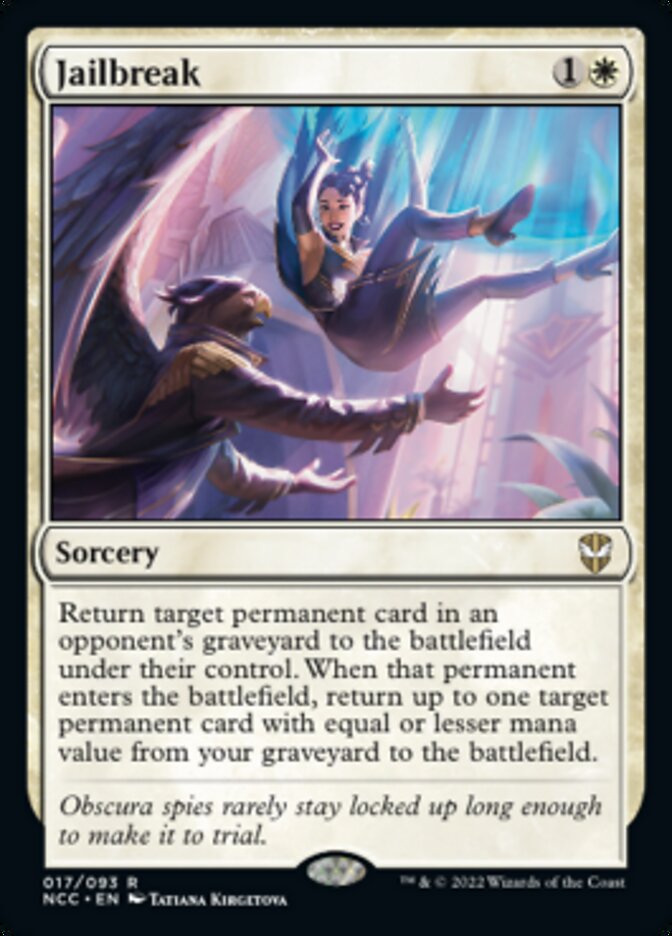 Jailbreak [Streets of New Capenna Commander] | Game Grid - Logan