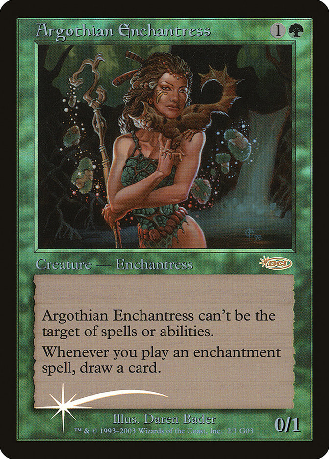 Argothian Enchantress [Judge Gift Cards 2003] | Game Grid - Logan