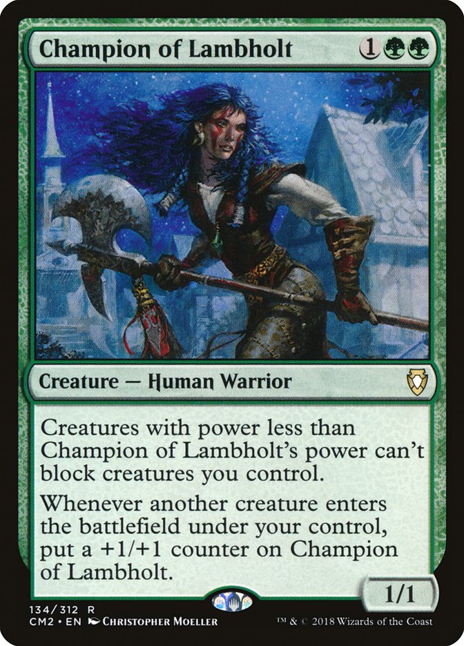 Champion of Lambholt [Commander Anthology Volume II] | Game Grid - Logan