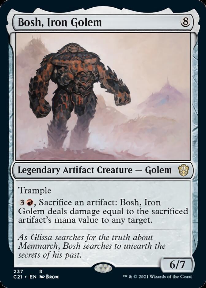 Bosh, Iron Golem [Commander 2021] | Game Grid - Logan
