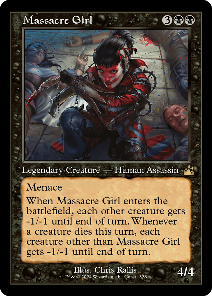 Massacre Girl (Retro) [Ravnica Remastered] | Game Grid - Logan