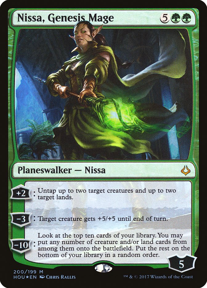 Nissa, Genesis Mage [Hour of Devastation] | Game Grid - Logan