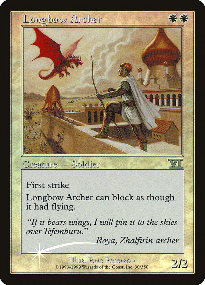 Longbow Archer [Friday Night Magic 2000] | Game Grid - Logan