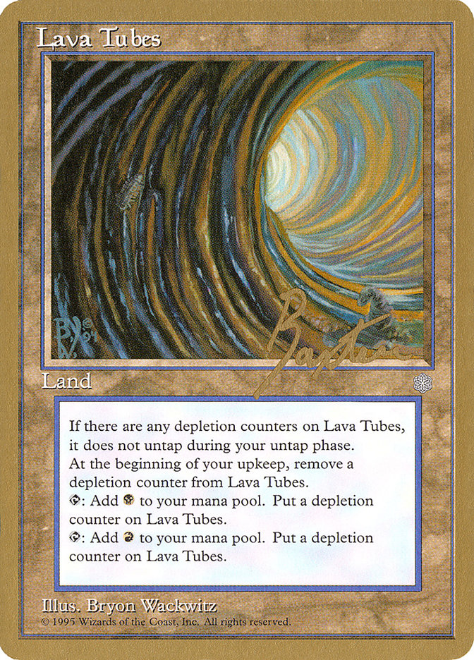 Lava Tubes (George Baxter) [Pro Tour Collector Set] | Game Grid - Logan