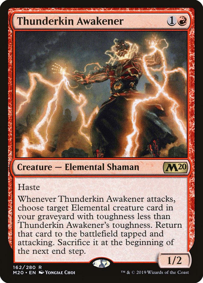 Thunderkin Awakener [Core Set 2020] | Game Grid - Logan