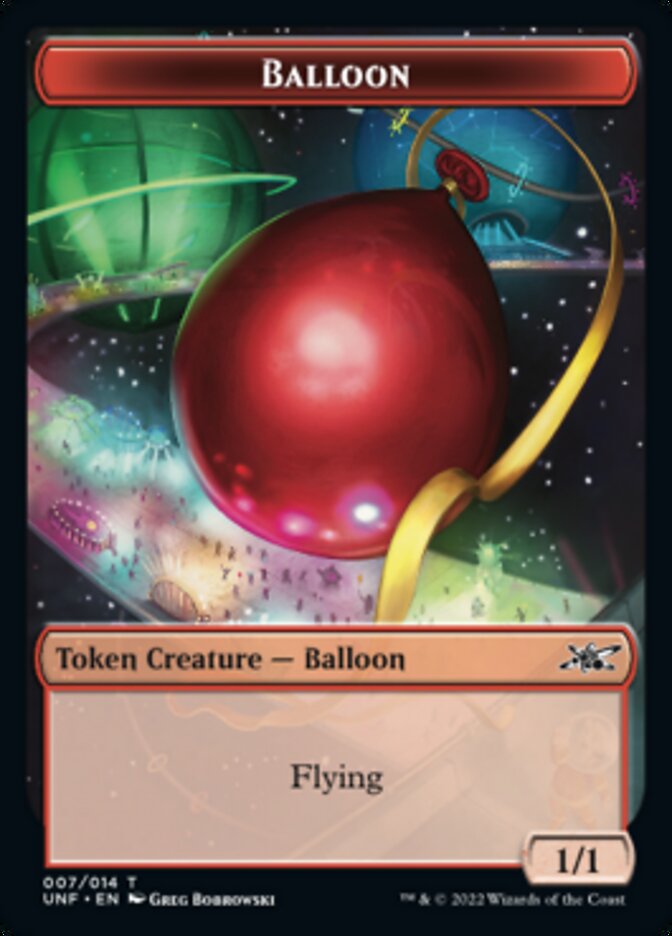 Balloon Token [Unfinity Tokens] | Game Grid - Logan