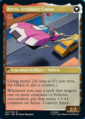 Arcee, Sharpshooter // Arcee, Acrobatic Coupe [Transformers] | Game Grid - Logan