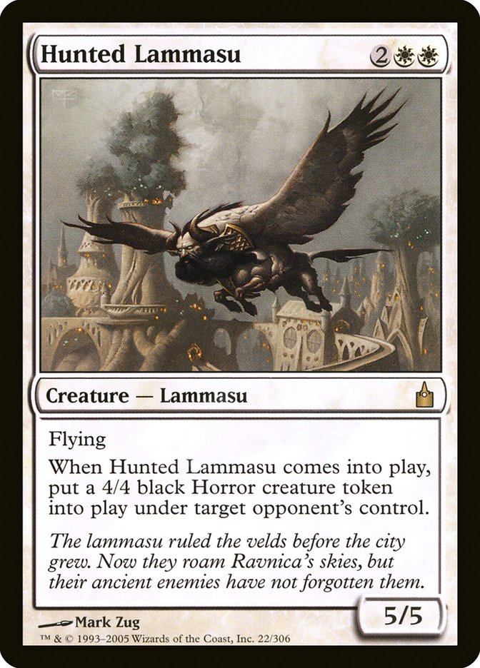 Hunted Lammasu [Ravnica: City of Guilds] | Game Grid - Logan