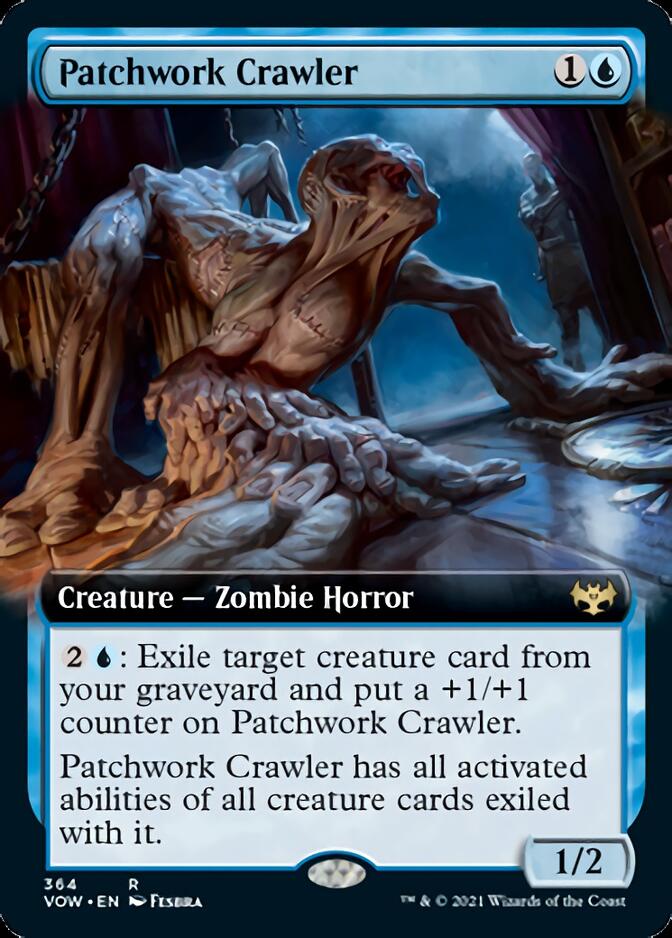 Patchwork Crawler (Extended Art) [Innistrad: Crimson Vow] | Game Grid - Logan