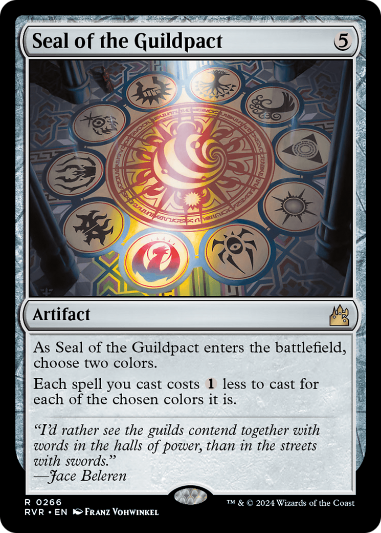 Seal of the Guildpact [Ravnica Remastered] | Game Grid - Logan