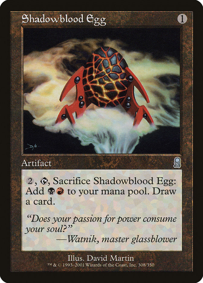 Shadowblood Egg [Odyssey] | Game Grid - Logan