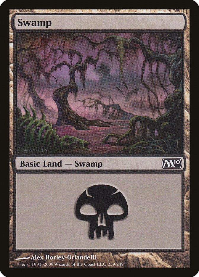 Swamp (239) [Magic 2010] | Game Grid - Logan