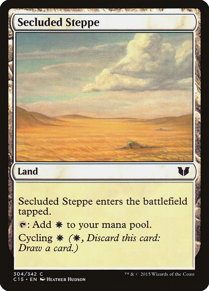 Secluded Steppe [Commander 2015] | Game Grid - Logan