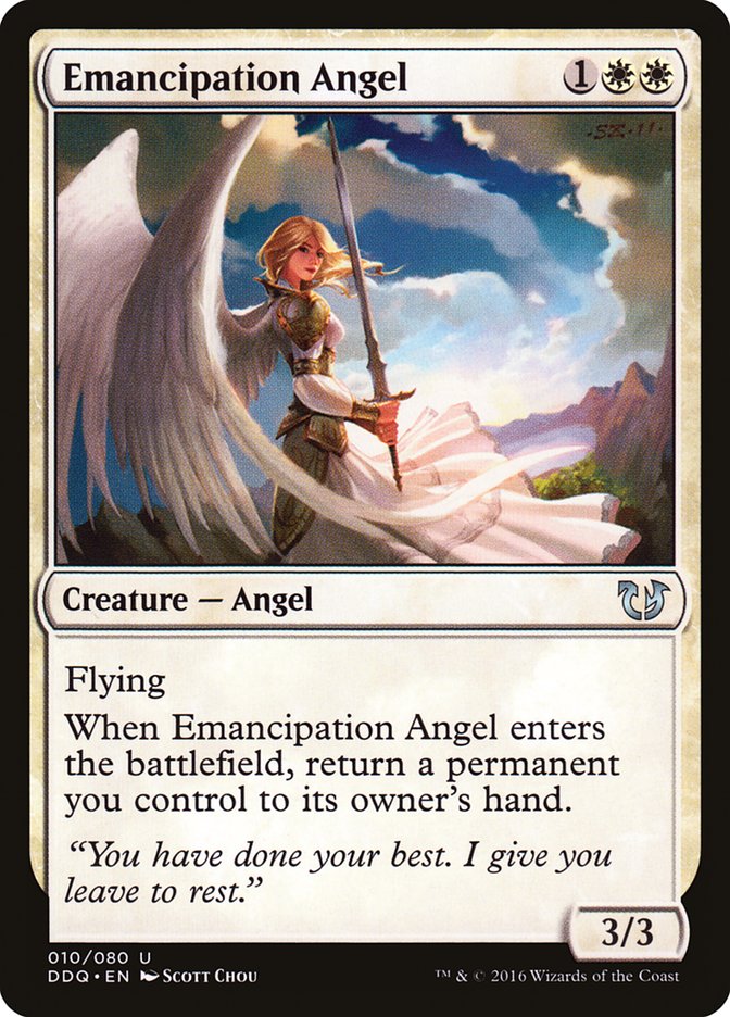 Emancipation Angel [Duel Decks: Blessed vs. Cursed] | Game Grid - Logan