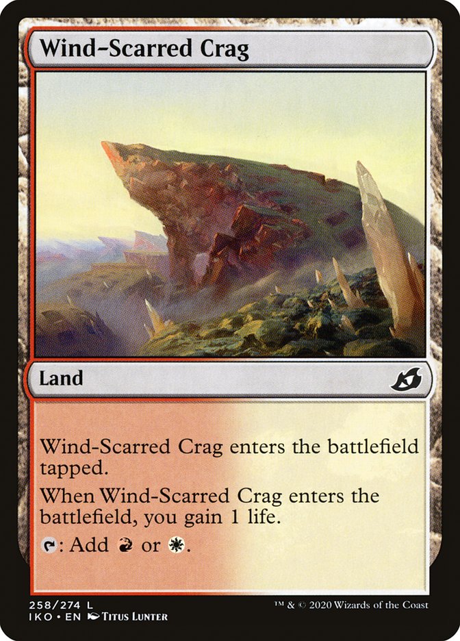 Wind-Scarred Crag [Ikoria: Lair of Behemoths] | Game Grid - Logan