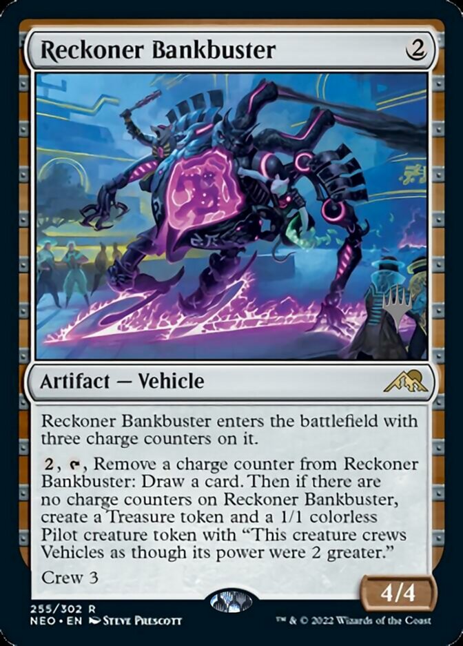 Reckoner Bankbuster (Promo Pack) [Kamigawa: Neon Dynasty Promos] | Game Grid - Logan