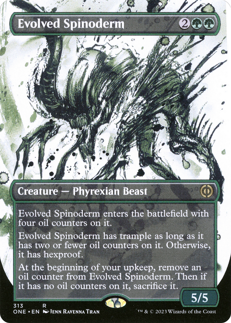 Evolved Spinoderm (Borderless Ichor) [Phyrexia: All Will Be One] | Game Grid - Logan