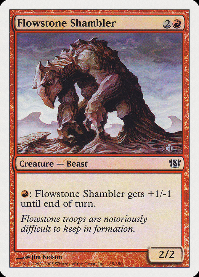 Flowstone Shambler [Ninth Edition] | Game Grid - Logan