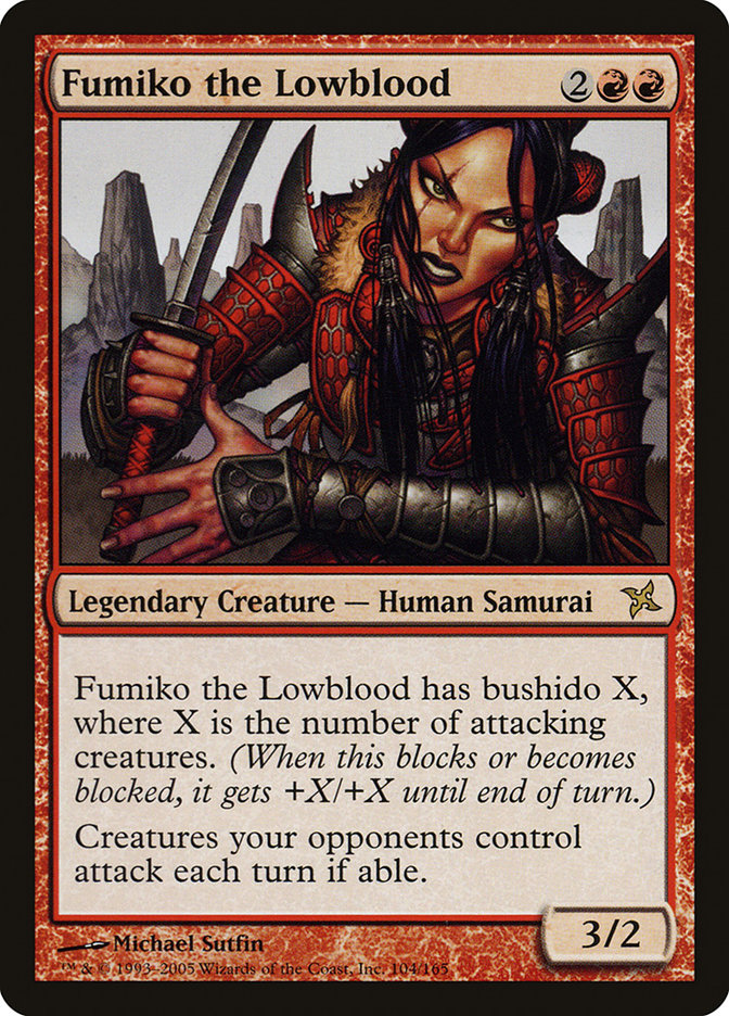 Fumiko the Lowblood [Betrayers of Kamigawa] | Game Grid - Logan