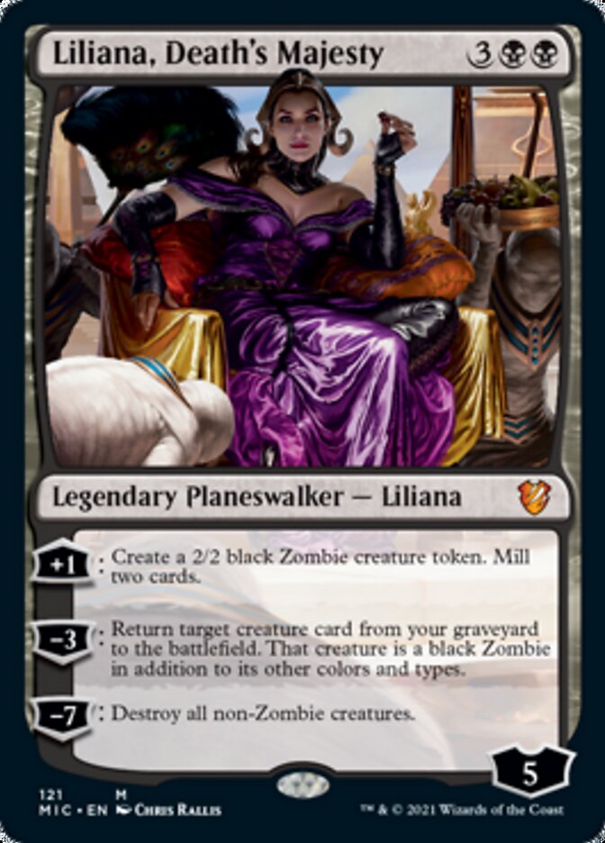 Liliana, Death's Majesty [Innistrad: Midnight Hunt Commander] | Game Grid - Logan