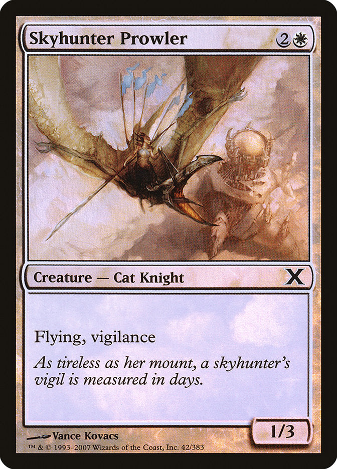 Skyhunter Prowler (Premium Foil) [Tenth Edition] | Game Grid - Logan