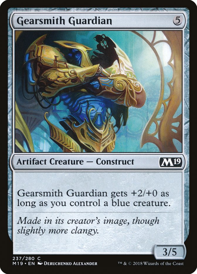 Gearsmith Guardian [Core Set 2019] | Game Grid - Logan