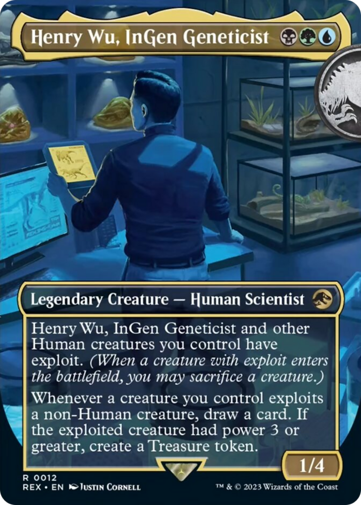 Henry Wu, InGen Geneticist (Borderless) [Jurassic World Collection] | Game Grid - Logan