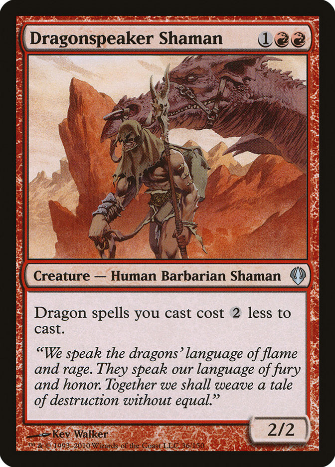Dragonspeaker Shaman [Archenemy] | Game Grid - Logan
