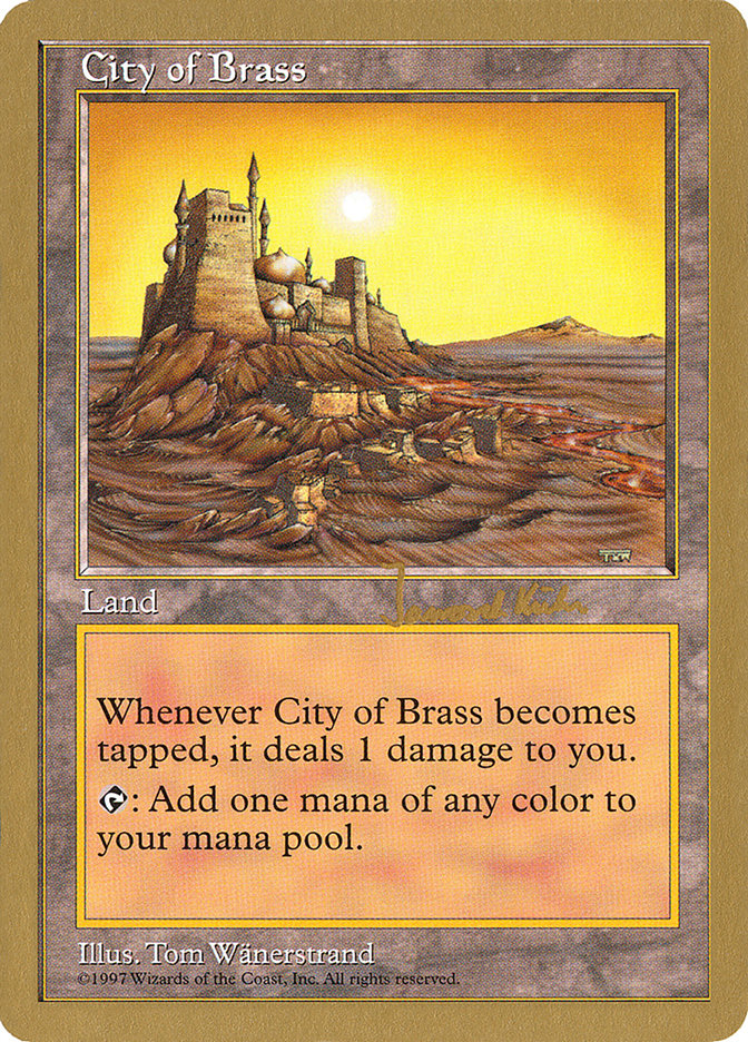 City of Brass (Janosch Kuhn) [World Championship Decks 1997] | Game Grid - Logan