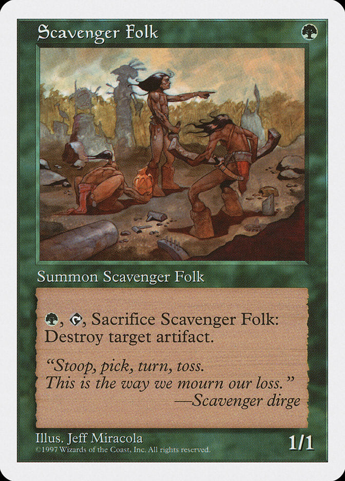 Scavenger Folk [Fifth Edition] | Game Grid - Logan